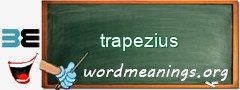 WordMeaning blackboard for trapezius